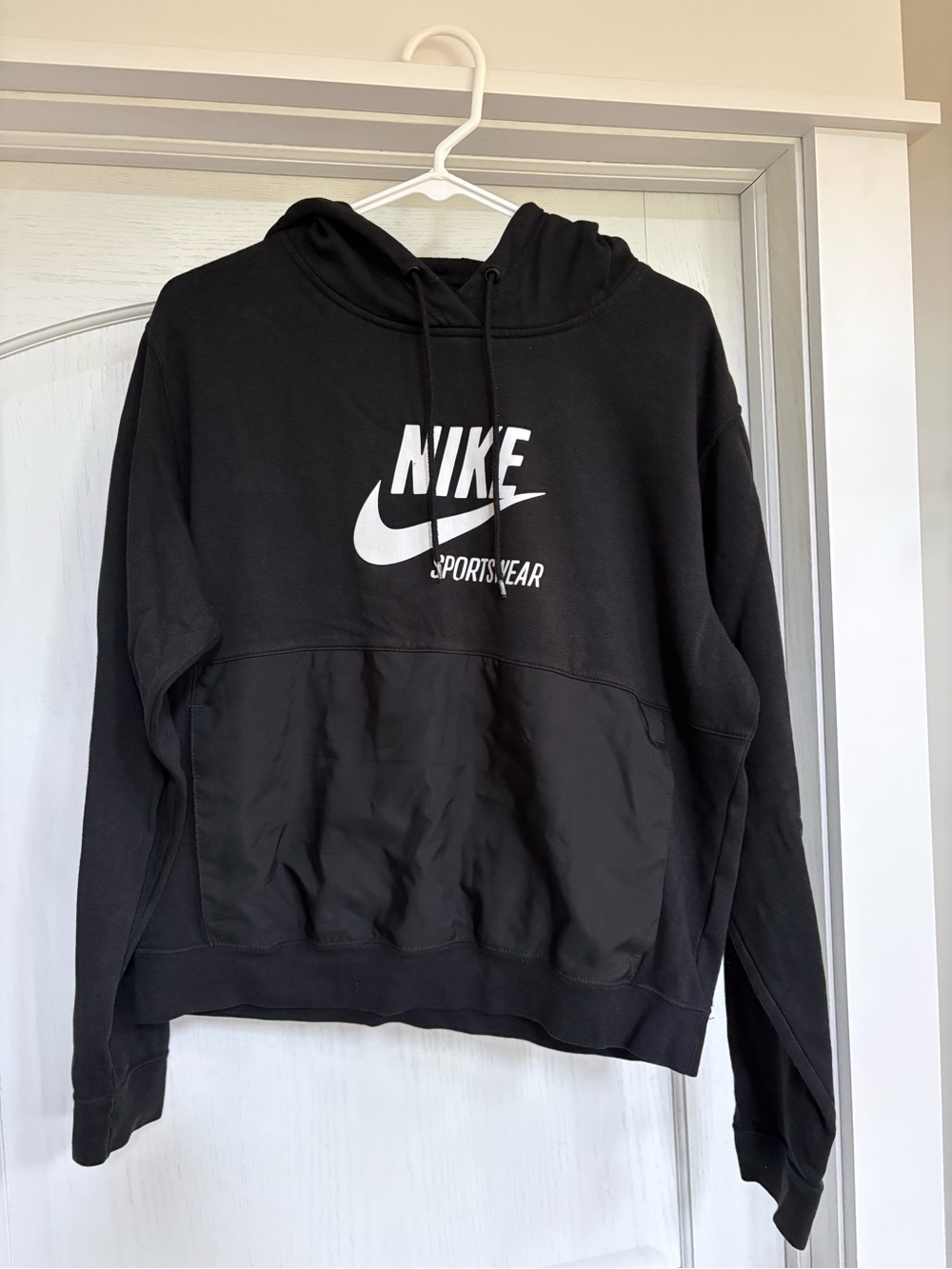 Nike Black Logo Pullover Hoodie